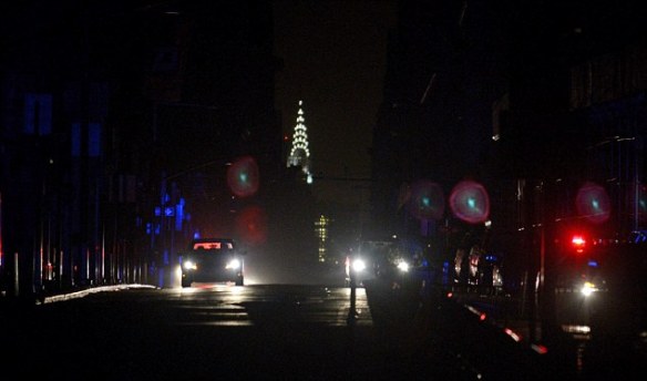 Blackout in Lower Manhattan